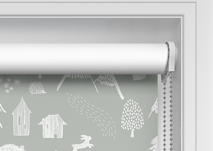 Mountain Hilltop, Mid Grey - Twist&Fit Roller Blind - Image 11